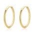 Фото #1 товара Stylish gold-plated hoop earrings Chunky SHK76