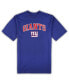 Пижама Concepts Sport New York Giants Big and Tall T-shirt