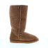 Фото #1 товара Emu Australia Platinum Stinger Hi MP10001 Mens Brown Suede Casual Dress Boots