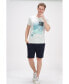 Men's Modern Print Fitted Admission T-shirt