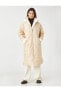 Фото #9 товара Пальто Koton Plush Detail Puffer Hooded ed Coat