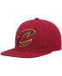 Фото #1 товара Men's Wine Cleveland Cavaliers Ground 2.0 Snapback Hat