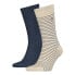 Фото #1 товара TOMMY HILFIGER Small Stripe Classic socks 2 pairs