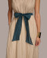 Фото #6 товара Donna Karan Women's Belted A-Line Dress