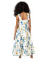 ფოტო #6 პროდუქტის Big Girls Floral Maxi Dress with Straw Bag, 2 PC