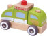 Фото #1 товара Машинка-конструктор деревянная iBox Drewniany samochodzik taksówka (W05C010)