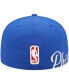 Фото #5 товара Men's Royal Philadelphia 76ers Side Split 59FIFTY Fitted Hat