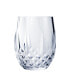 Cristal D'Arques 10oz Stemless Wine Glass, Set of 12