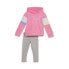 Фото #1 товара Puma TwoPiece Fleece Hoodie & Leggings Set Toddler Girls Size 2T Casual Tops 85