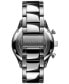 ფოტო #3 პროდუქტის Men's Chronograph Airhawk Stainless Steel Bracelet Watch 42mm