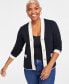 Women's Jacquard Cardigan, Created for Macy's