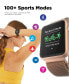 ფოტო #4 პროდუქტის Air 4 Unisex Rose Gold-Tone Mesh Bracelet Smartwatch 41mm