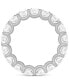 ფოტო #7 პროდუქტის Diamond Oval-Cut Eternity Band (5 ct. t.w.) in Platinum or 14k Gold