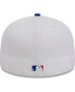 Фото #3 товара Men's White, Royal Toronto Blue Jays Optic 59FIFTY Fitted Hat