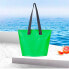Фото #5 товара Водонепроницаемая сумка Hurtel Torba plażowa PVC с плечевым ремнем 11 л - зеленая