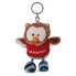 Игрушка-брелок NICI Owl T-Shirt Madrid 10 cm.