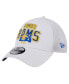 Фото #1 товара Men's White Los Angeles Rams Breakers 39THIRTY Flex Hat