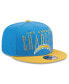 ფოტო #3 პროდუქტის Men's Powder Blue, Gold Los Angeles Chargers Headline 9FIFTY Snapback Hat