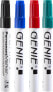 Фото #1 товара Genie GENIE P-Marker Rund-Spitze Metall 4-Farben 4 Stk.