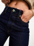 Фото #3 товара River Island straight leg jeans in dark wash blue
