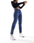 Фото #1 товара Mango relaxed mom jeans in washed blue