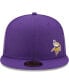 Фото #2 товара Men's Purple Minnesota Vikings Flawless 59FIFTY Fitted Hat