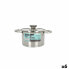 Pot with Glass Lid Quttin Hermes Steel 1,8 L (6 Units)