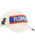 ფოტო #2 პროდუქტის Men's Cream Florida Gators Crossroad MVP Adjustable Hat