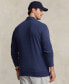 Men's Big & Tall Luxury Jersey Baseball Jacket