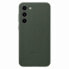 Фото #1 товара Etui pokrowiec z naturalnej skóry Samsung Galaxy S23+ Leather Cover zielone