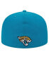 Фото #4 товара Men's Teal Jacksonville Jaguars City Originals 59FIFTY Fitted Hat