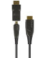 Фото #3 товара Techly ICOC-HDMI-HY2D-050 - 50 m - HDMI Type A (Standard) - HDMI Type D (Micro) - 3D - 18 Gbit/s - Black
