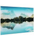 Фото #2 товара Quiet Waters Frameless Free Floating Tempered Glass Panel Graphic Wall Art, 32" x 48" x 0.2"