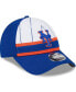 Men's White New York Mets 2024 Batting Practice 9FORTY Adjustable Hat