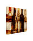 Фото #2 товара Alonzo Saunders Smokey Wine III Canvas Art - 15.5" x 21"