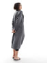 Фото #5 товара ASOS DESIGN longline blazer in grey