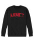 Men's Naughty Fleece T-shirt Черный, Small - фото #1