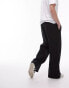 Фото #2 товара Topman baggy leg jogger in black