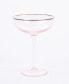 Glass Wine Coupe, 4 Piece Set