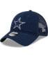 Фото #4 товара Men's Navy Dallas Cowboys Distinct 9TWENTY Adjustable Hat