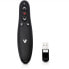 Фото #2 товара V7 Professional Wireless Presenter - RF - USB - 10.6 m - Black