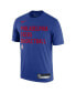 Фото #3 товара Men's Royal Philadelphia 76ers 2023/24 Sideline Legend Performance Practice T-shirt