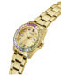 ფოტო #4 პროდუქტის Women's Date Gold-Tone Stainless Steel Watch, 34mm