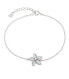 Фото #1 товара Playful silver bracelet with synthetic opals Kytička SVLB0511SH2O117