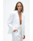 ფოტო #1 პროდუქტის Women's Draped Blazer