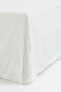 Фото #1 товара Linen-blend Bedskirt