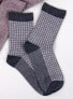 Женские длинные носки CONRAS серый