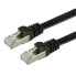Фото #1 товара VALUE FTP Cat.6 Flat Network Cable - black 5m - 5 m - Cat6 - F/UTP (FTP) - RJ-45 - RJ-45
