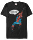 Marvel Men's Comic Collection Spider-Man with Great Power Short Sleeve T-Shirt Черный, S - фото #2