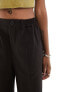 Pieces Tall tailored wide leg heavyweight trousers in black 2XL - фото #9